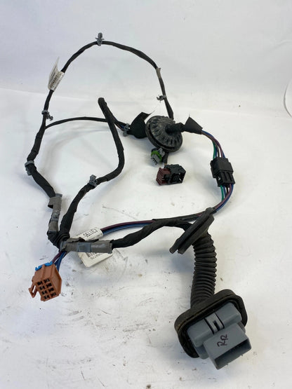 11 12 CHEVROLET MALIBU REAR RIGHT PASSENGER SIDE DOOR WIRING HARNESS 22759357