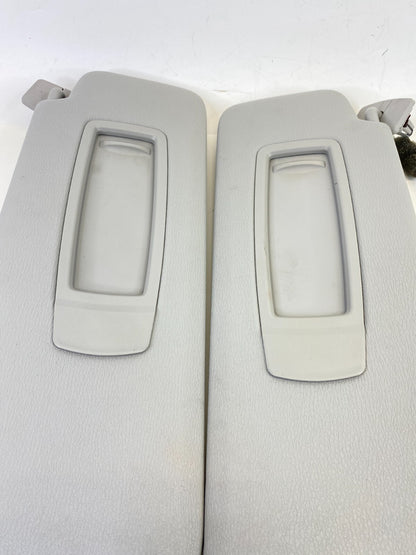 2011-2017 BMW X3 Front Left & Right Windshield Sun Visor Sunvisor Set Pair OEM