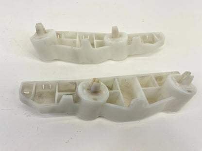 13-15 Nissan Sentra Front Left & Right Bumper Retainer Bracket Support Pair Set