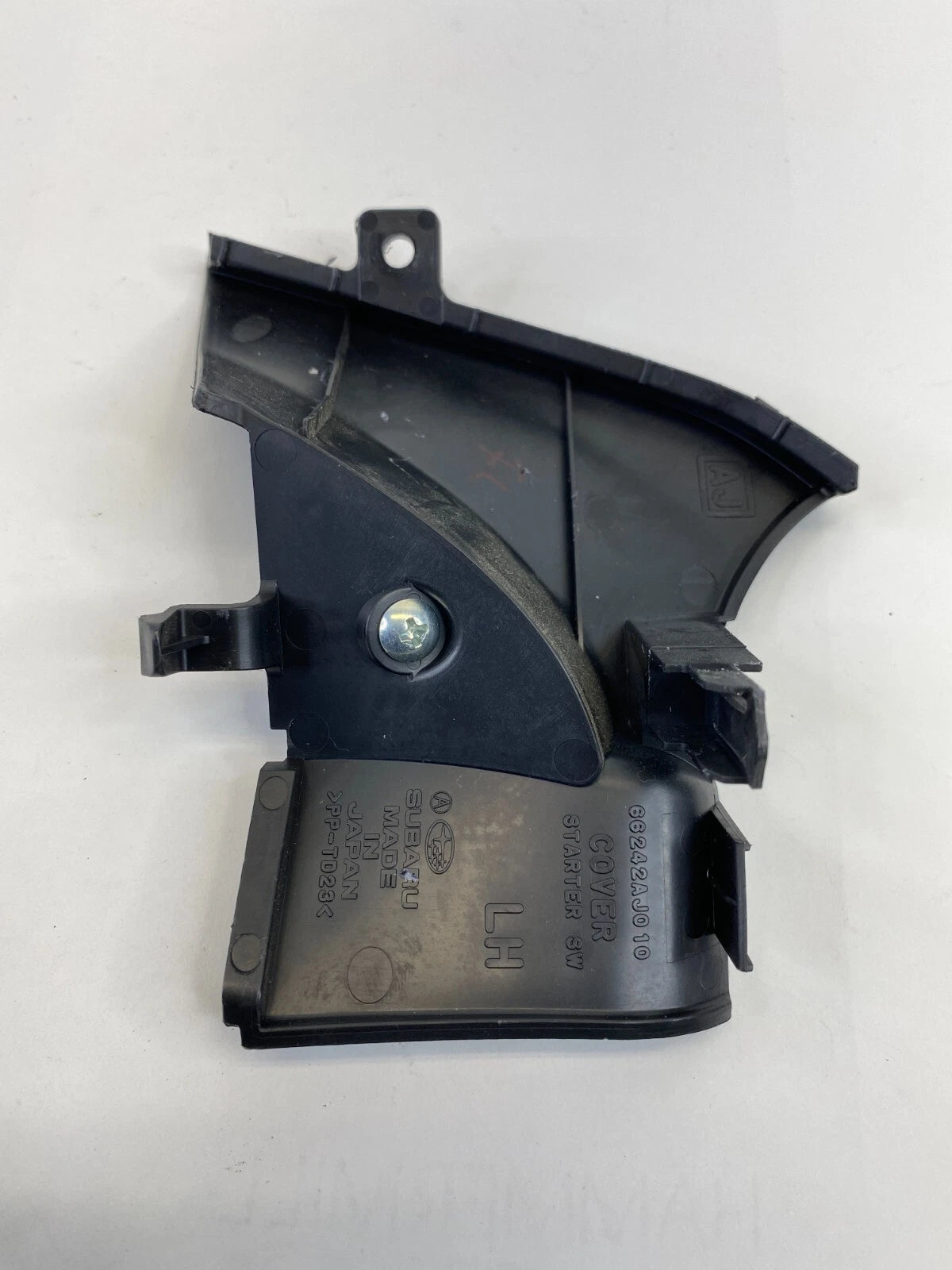 10-14 SUBARU OUTBACK LEFT DRIVER SIDE DASH STARTER SWITCH COVER TRIM 66242AJ010