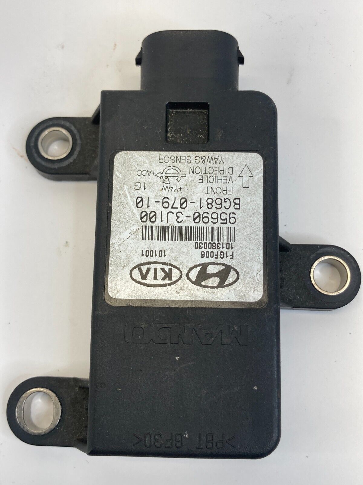 2010-2013 Kia Forte Yaw-Rate G Sensor Control Module 95690-3J100 OEM