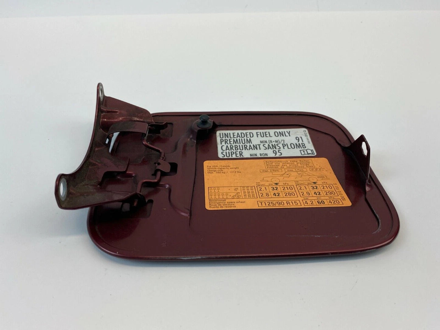 1996-2001 AUDI A4 SEDAN FUEL FILLER GAS TANK DOOR COVER OEM FACTORY 8D0010151G