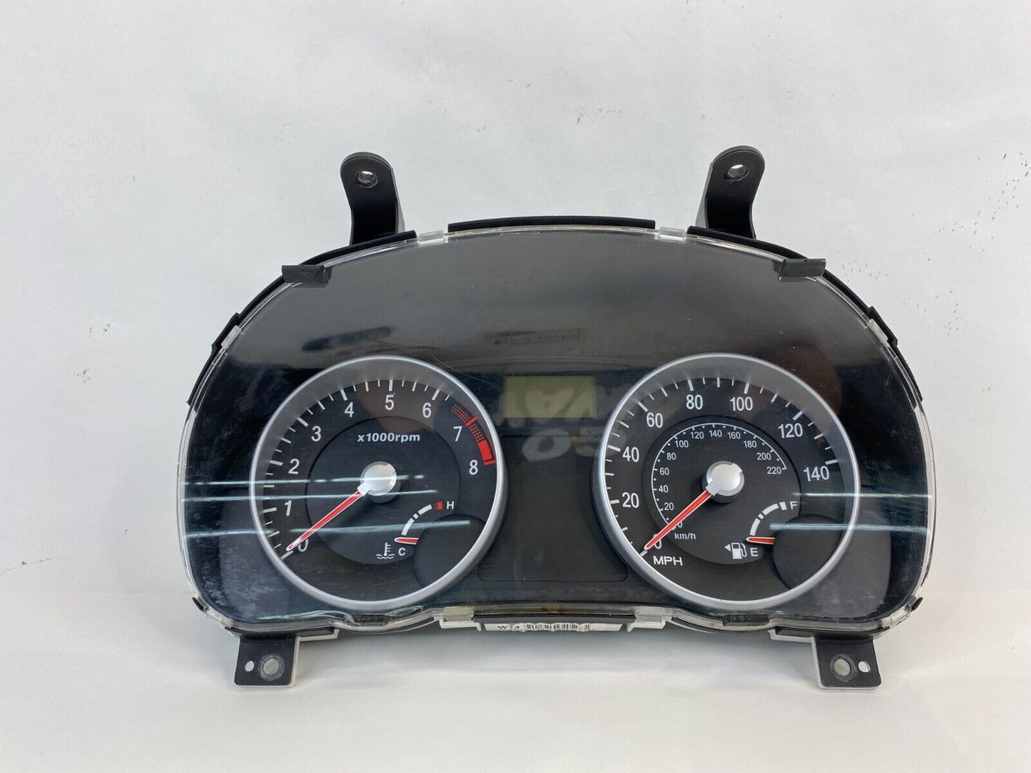 07 Hyundai Accent 1.6L AT Speedometer Instrument Cluster Gauges 197K 940011E241