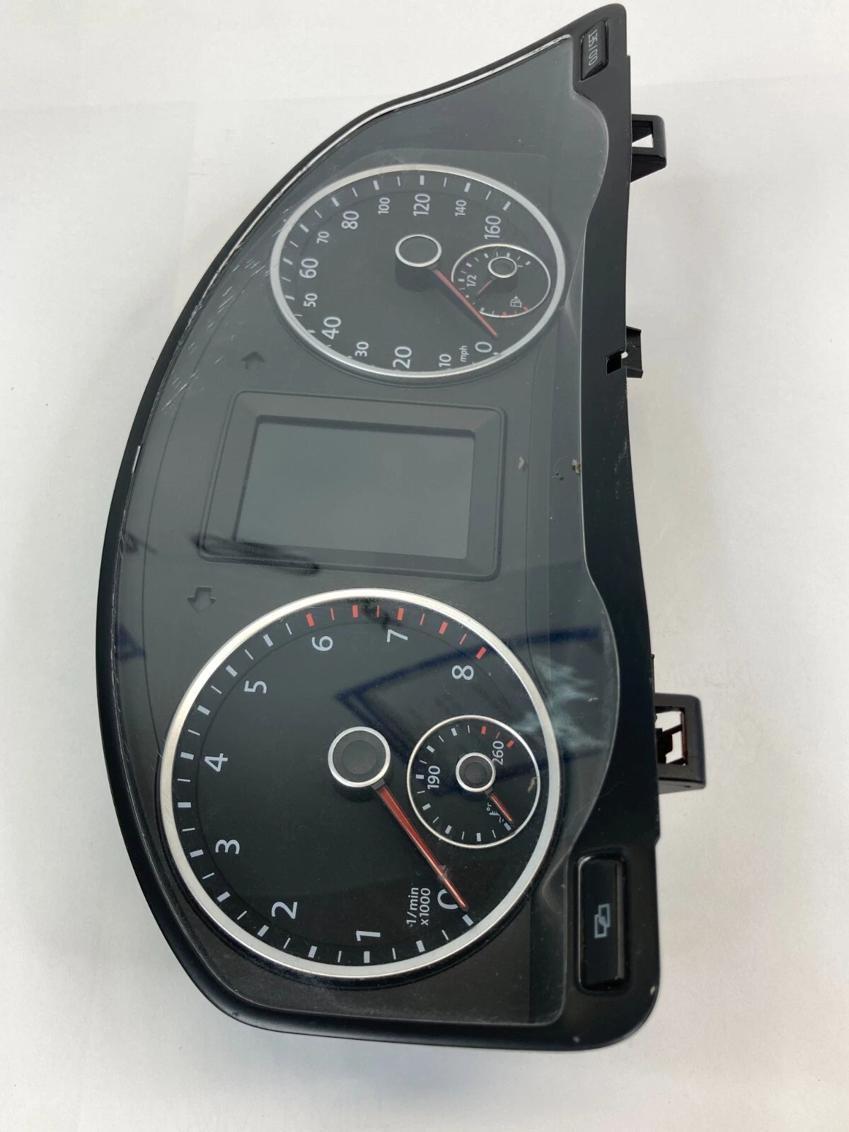 2010-2011 VOLSKWAGEN TIGUAN 2.0L A/T SPEEDOMETER CLUSTER GAUGES 166K MILES OEM