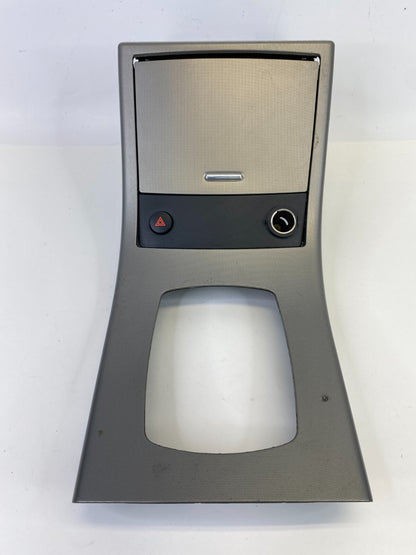 05 06 Nissan Altima Center Console Shifter Bezel Trim Panel & Hazard Switch OEM