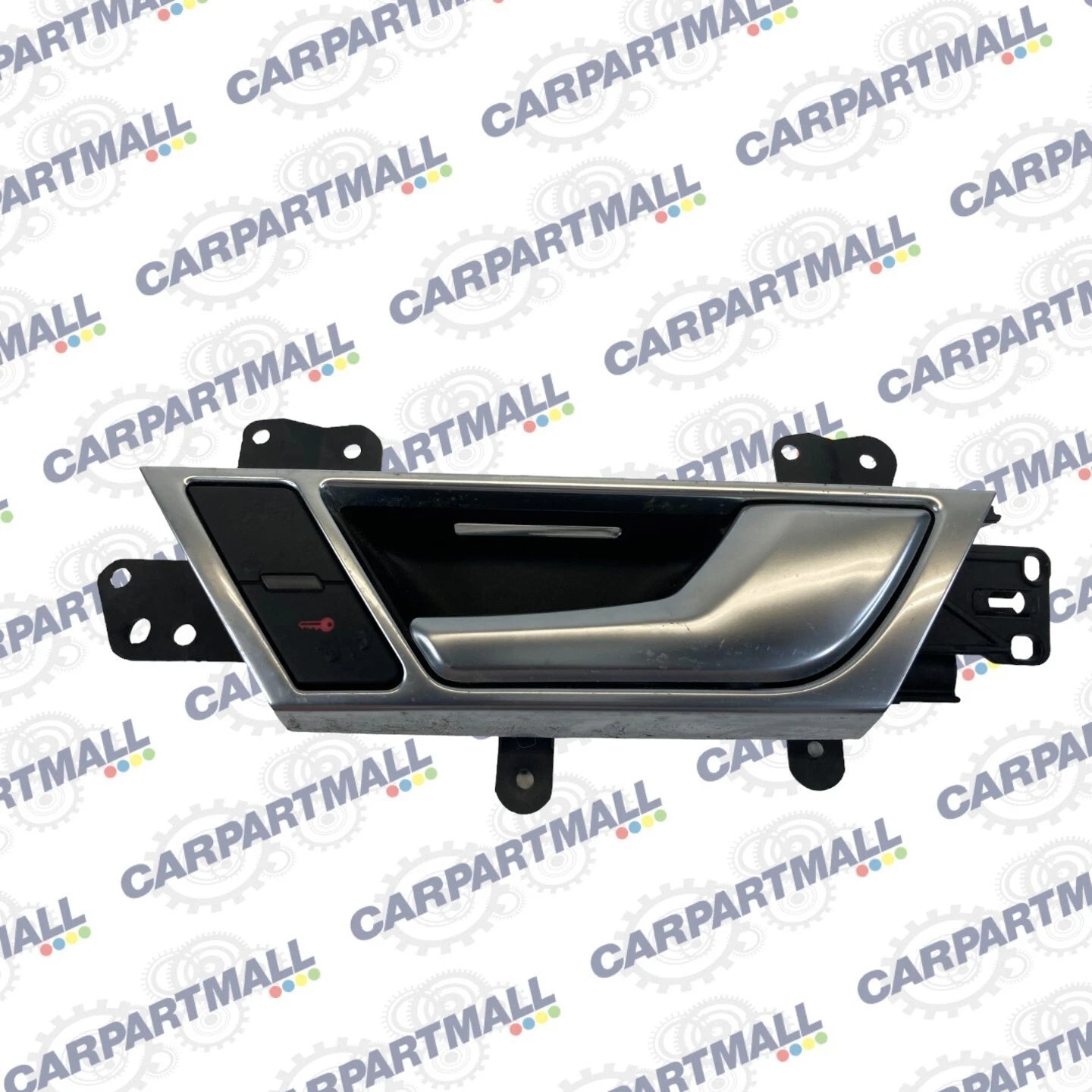 05-11 AUDI A6 QUATTRO REAR RIGHT INNER DOOR HANDLE W/ LOCK SWITCH 4F0-839-020-E