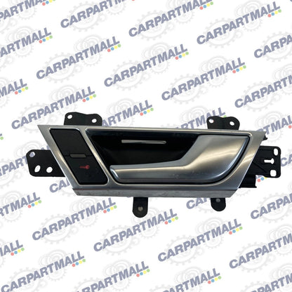 05-11 AUDI A6 QUATTRO REAR RIGHT INNER DOOR HANDLE W/ LOCK SWITCH 4F0-839-020-E