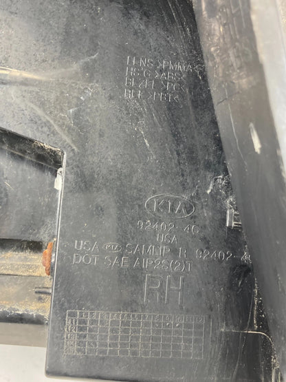 2012 2013 KIA OPTIMA REAR RIGHT PASSENGER OUTER TAIL LIGHT LAMP 92402-4C000 OEM