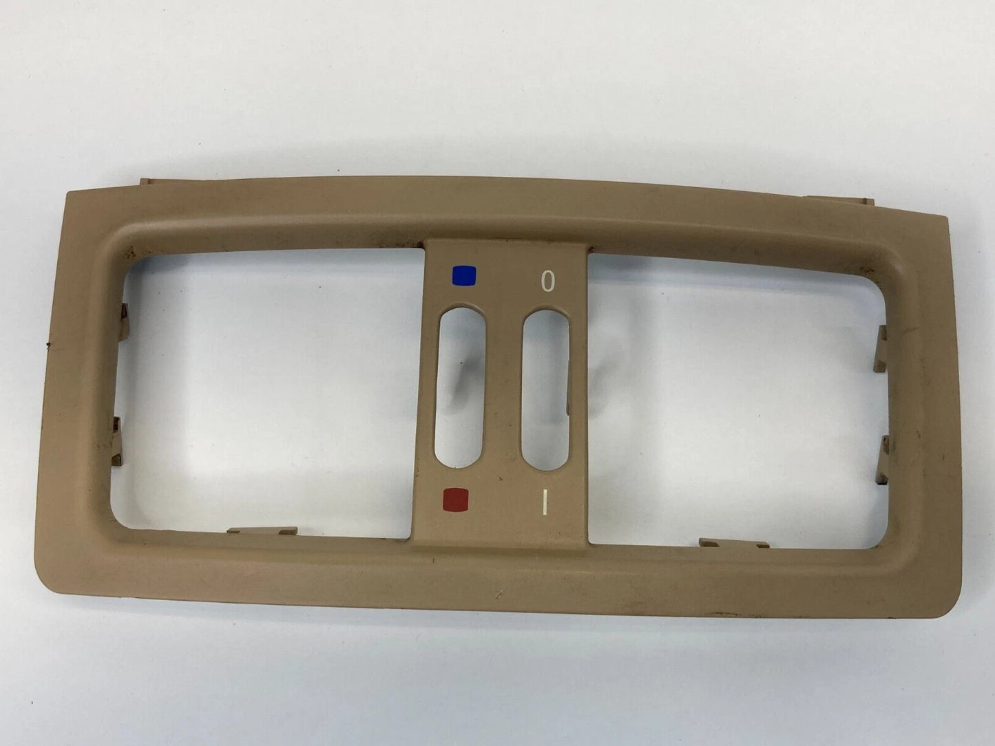 2004-2007 BMW 530I 525I REAR CENTER CONSOLE AC AIR VENT TRIM BEZEL PANEL OEM