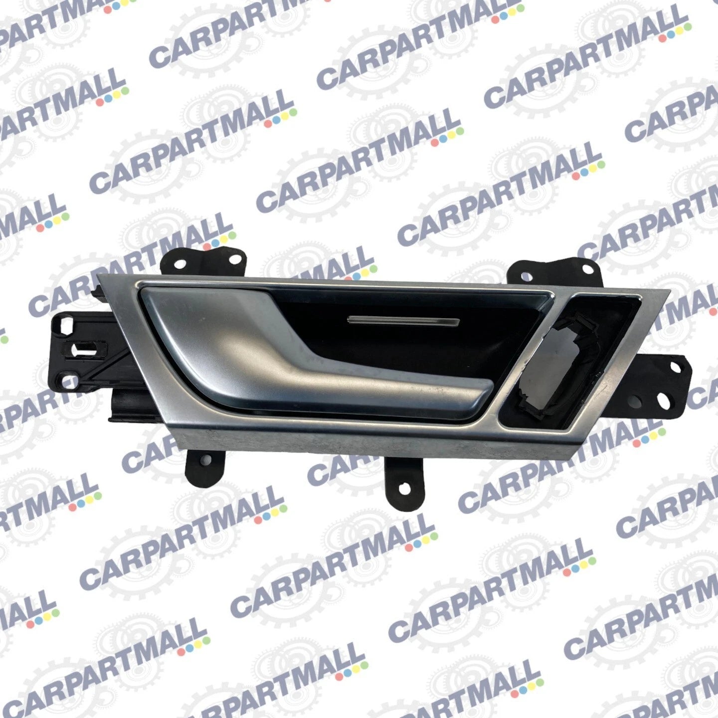 2005-2011 AUDI A6 REAR LEFT SIDE INTERIOR DOOR HANDLE W/ BEZEL 4F0839019G OEM