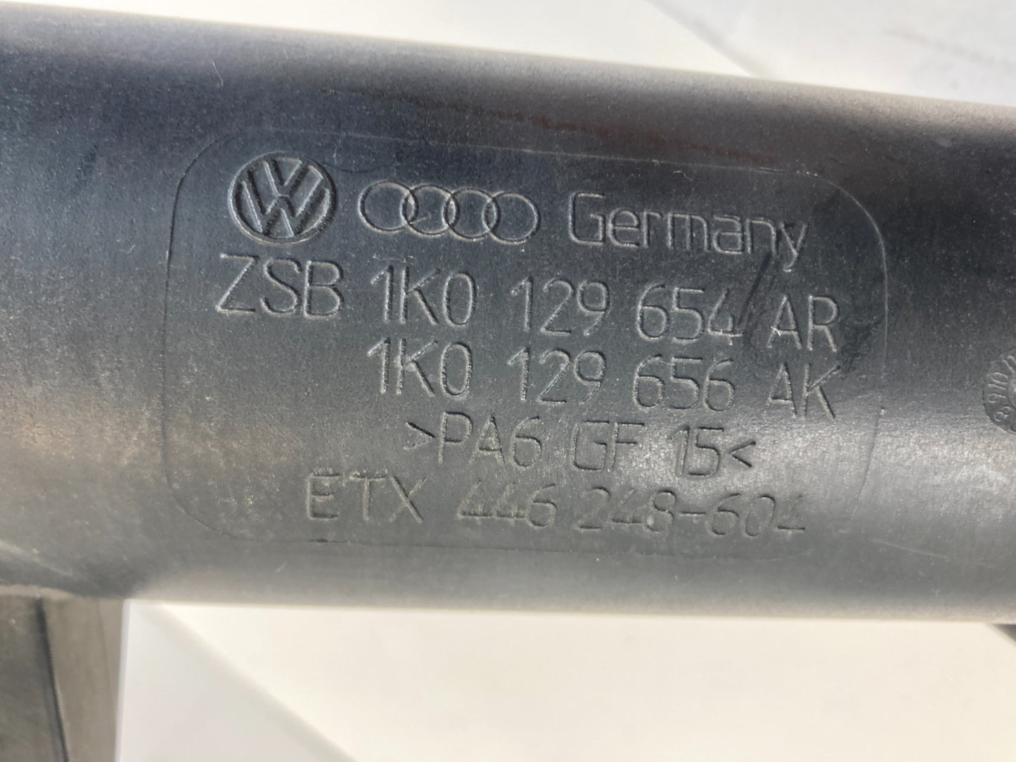 2009-2017 Volkswagen CC Air Cleaner Intake Duct Hose Pipe Tube 1K0129654AR OEM