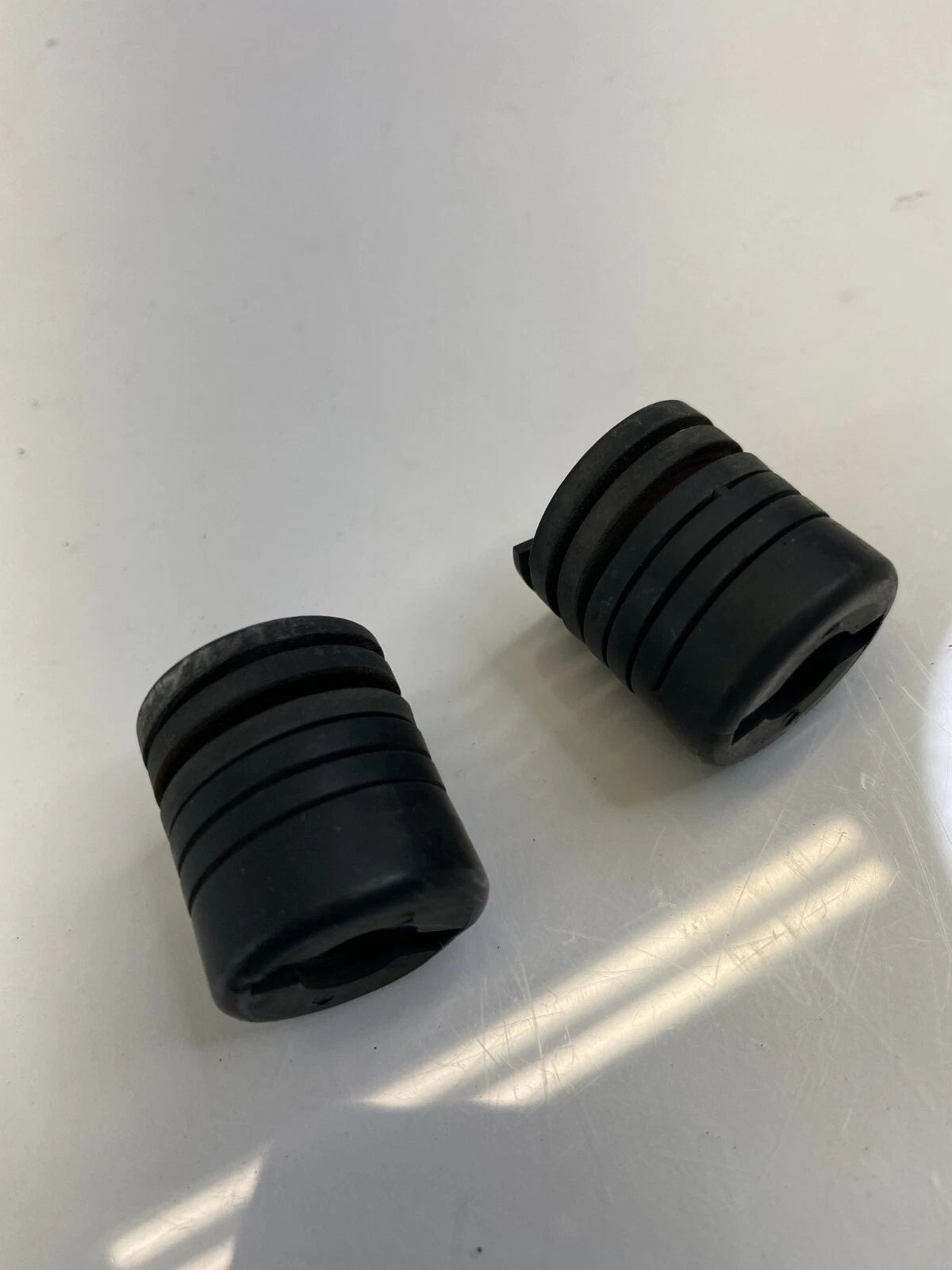 2005-2010 SCION TC FRONT HOOD BUMPER RUBBER ADJUST PAIR SET OEM