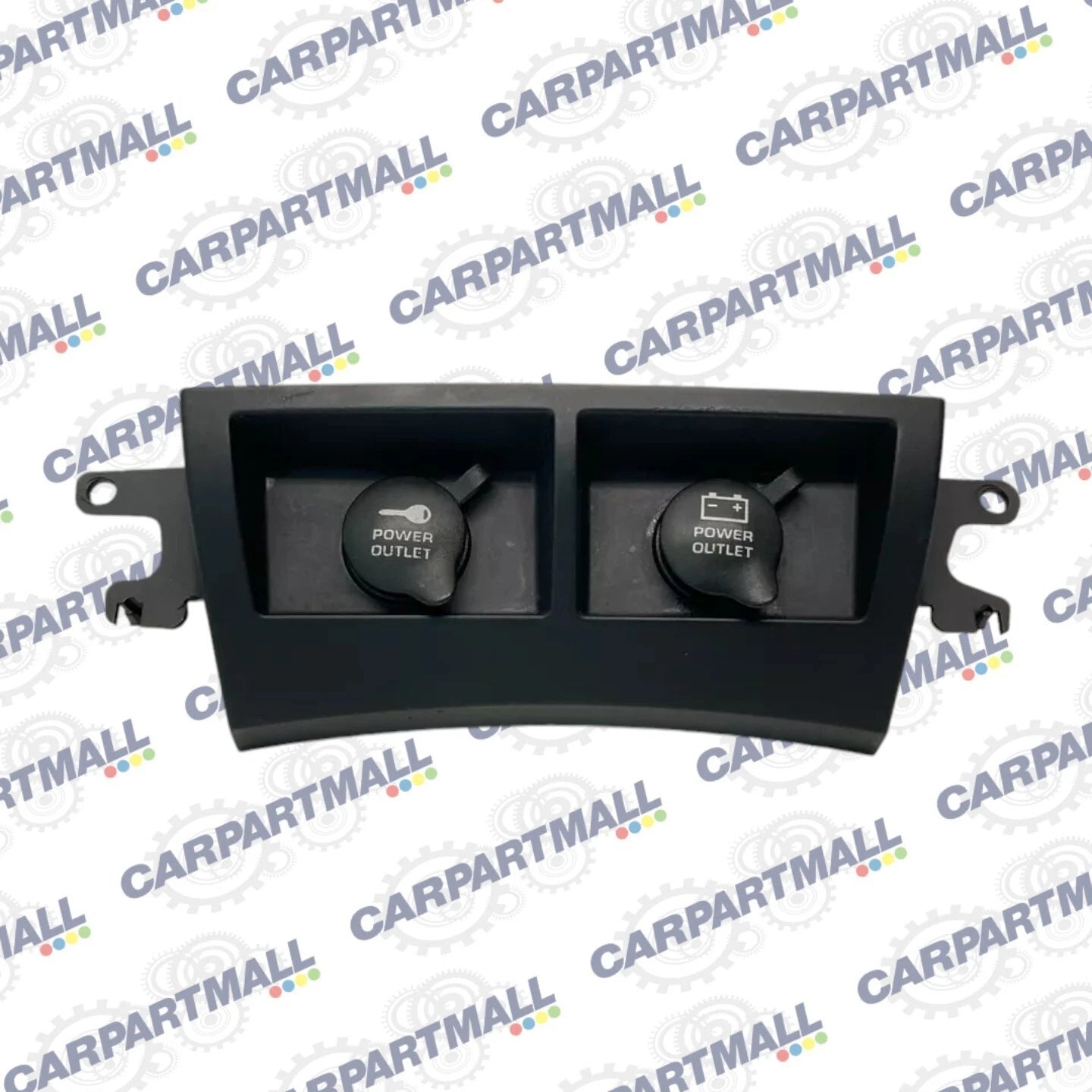 2004-2008 CHRYSLER PACIFICA DASH DUAL POWER OUTLET LIGHTER PANEL COVER TRIM OEM