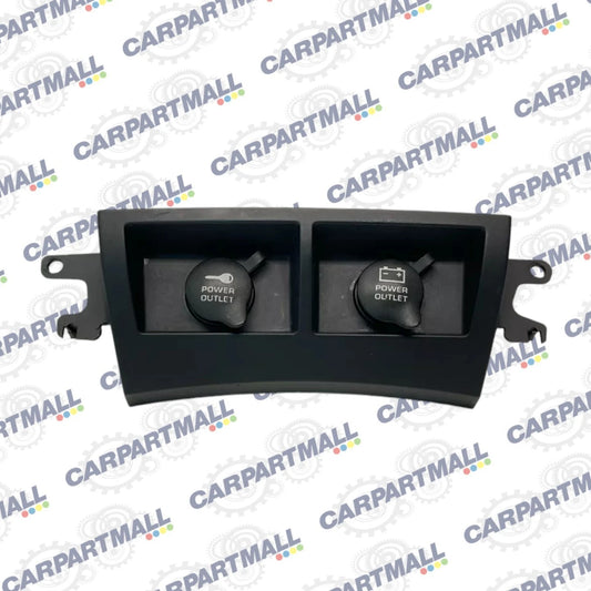 2004-2008 CHRYSLER PACIFICA DASH DUAL POWER OUTLET LIGHTER PANEL COVER TRIM OEM