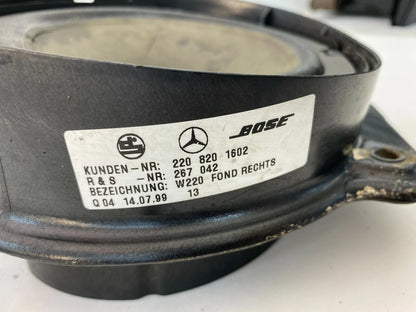 2000-2006 MERCEDES-BENZ S500 REAR RIGHT DOOR SPEAKER TWEETER 2208201602 OEM