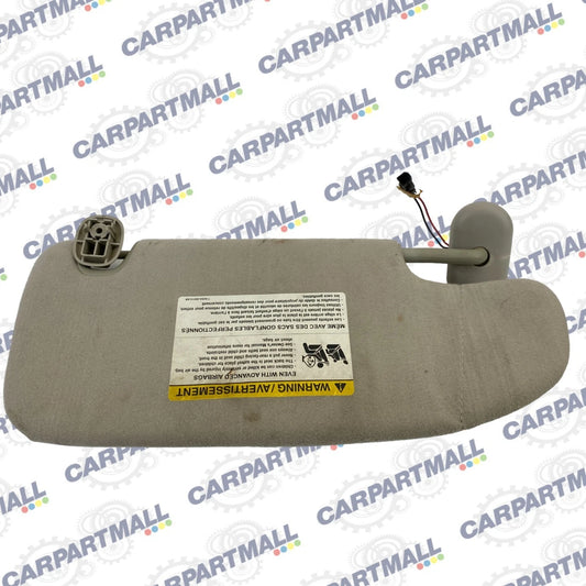 06 07 08 09 MERCURY MILAN LEFT SIDE SUN VISOR SHADE W /MIRROR & LIGHT OEM
