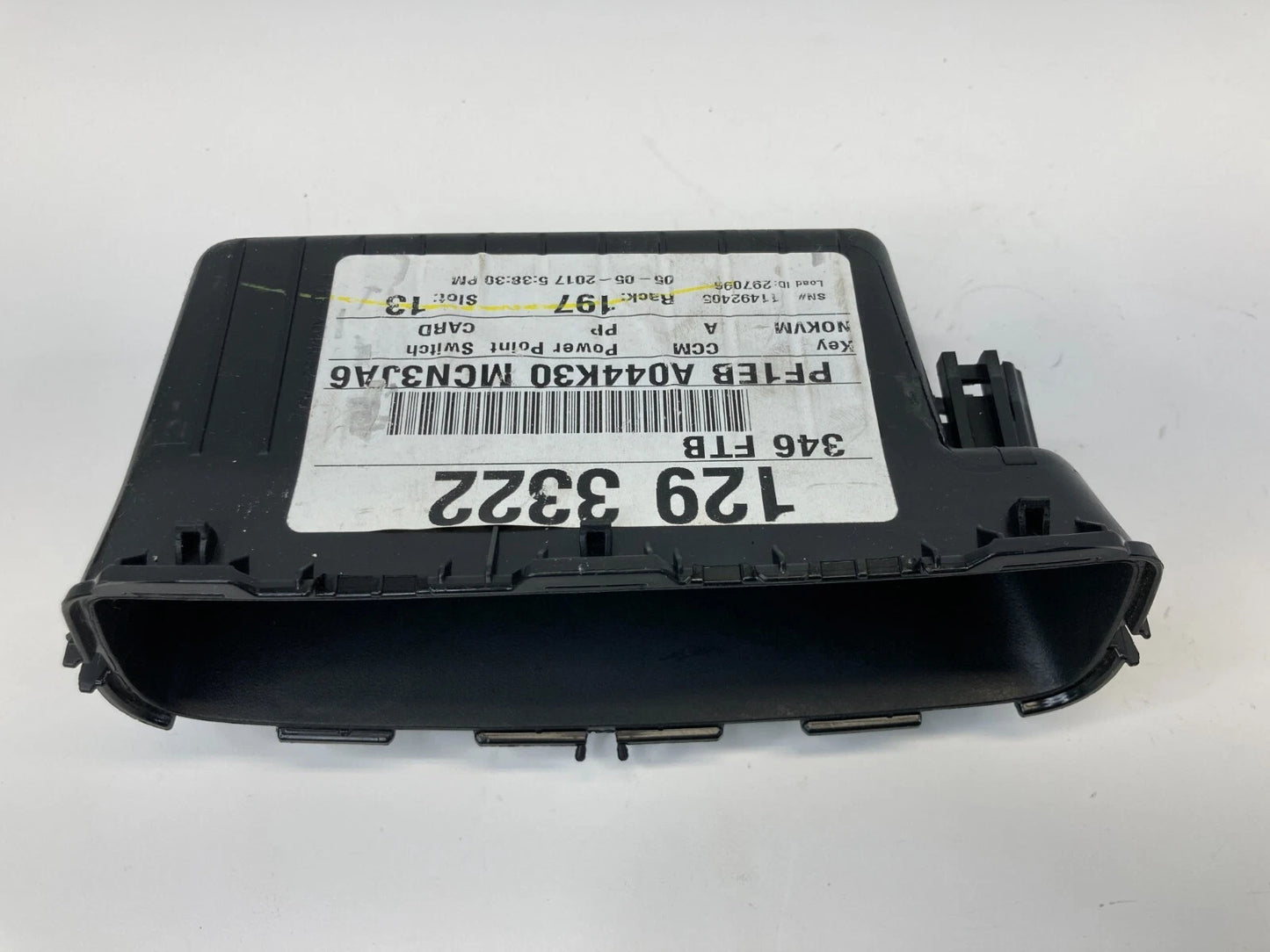 2015-2018 FORD FOCUS CENTER CONSOLE COMPARTMENT TRAY COIN INSERT PF1EB-A044K30