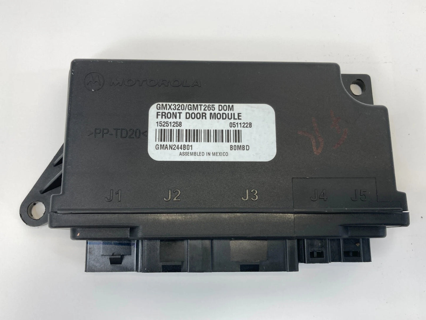 06 07 CADILLAC CTS 2006 SRX FRONT RIGHT DOOR LOCK CONTROL MODULE 15251258 OEM