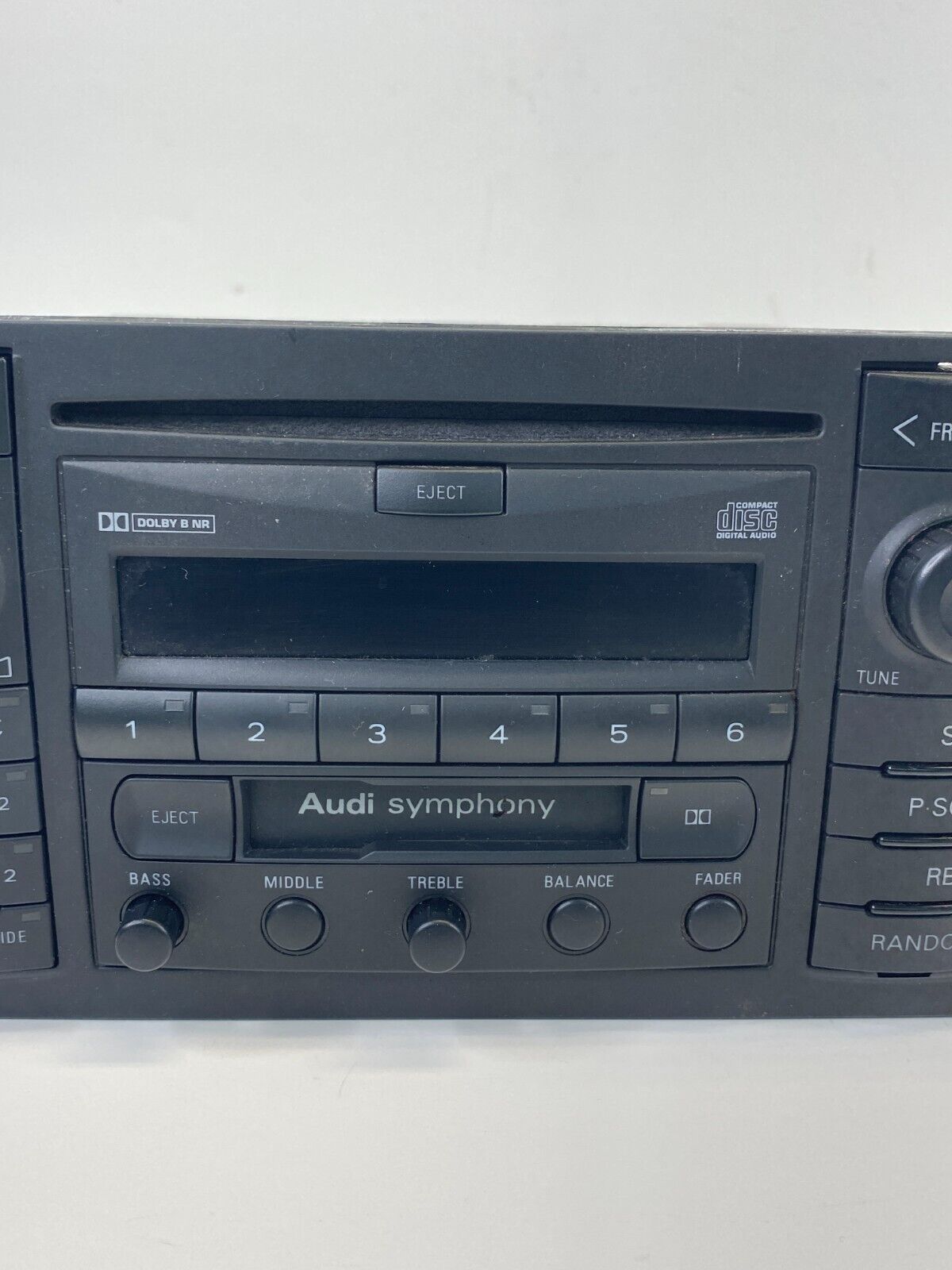 98-03 Audi A6 Quattro AM FM Radio Stereo CD Cassete Player Receiver 4B0-035-195