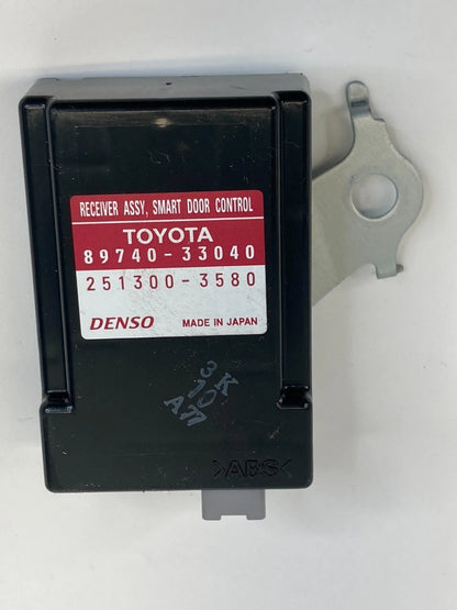 07 08 09 10 11 LEXUS ES350 SMART DOOR CONTROL MODULE RECEIVER 89740-33040