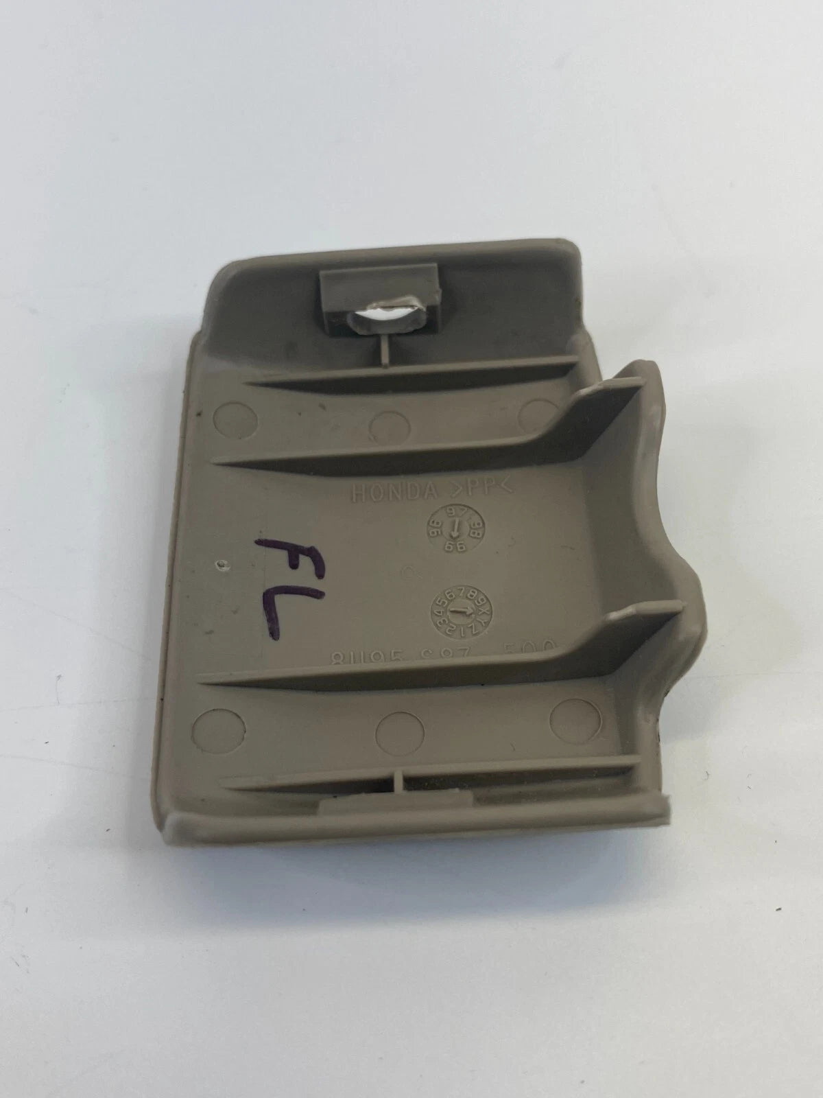 1998-2002 HONDA ACCORD FRONT SEAT OUTER BOLT FOOT COVER CAP TRIM 81195-S87-500