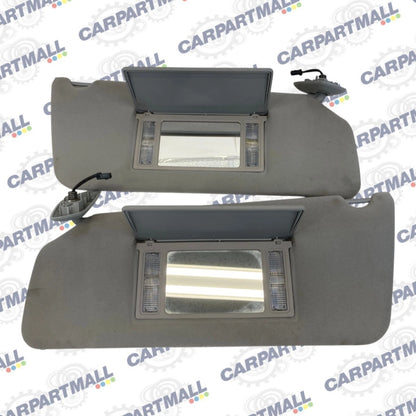 2004-2008 FORD F150 SUNVISOR SUN VISOR LH RH PAIR SET ILLUMINATED W HOMELINK OEM