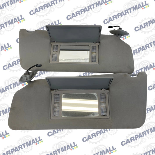 2004-2008 FORD F150 SUNVISOR SUN VISOR LH RH PAIR SET ILLUMINATED W HOMELINK OEM