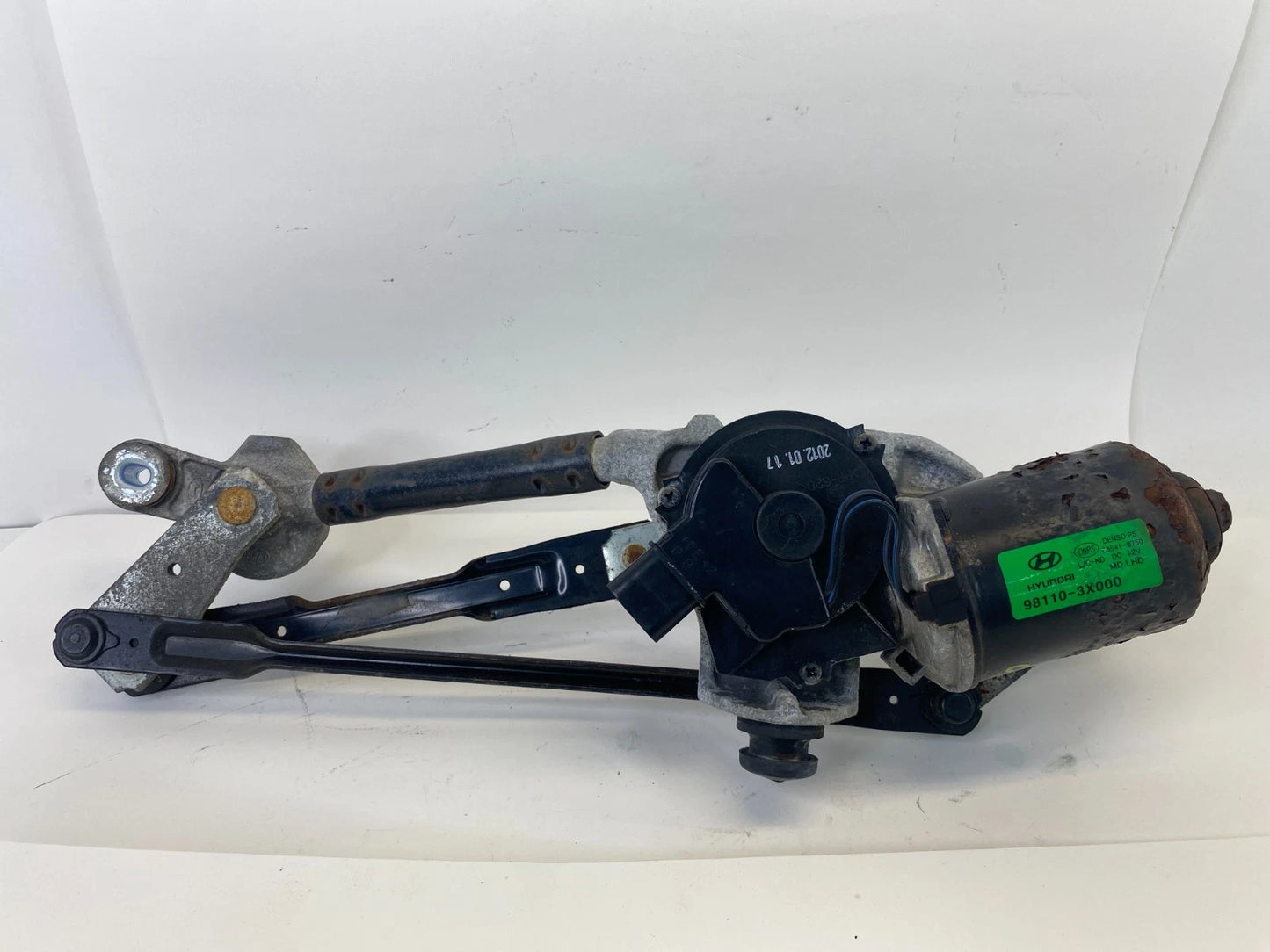 2011-2015 HYUNDAI ELANTRA FRONT WINDSHIELD WIPER MOTOR LINKAGE 98110-3X000 OEM