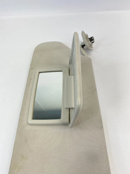 08-10 DODGE CHARGER FRONT LEFT DRIVER SIDE SUN VISOR SHADE W/ MIRROR GREY OEM
