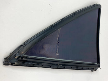2007-2011 TOYOTA CAMRY REAR LEFT DOOR QUARTER WINDOW GLASS VENT 68189-06021 OEM