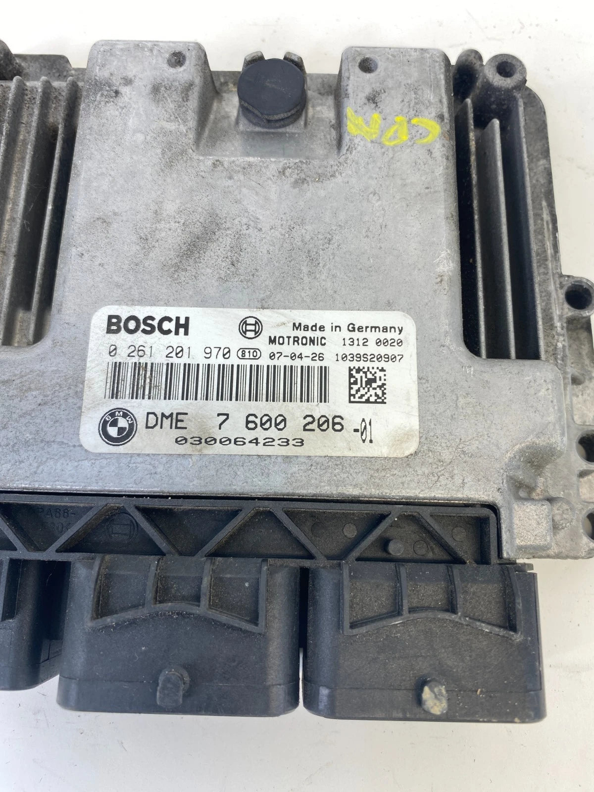 2007-2010 MINI COOPER 1.6L ENGINE CONTROL MODULE ECU DME BOSCH OEM 0261201970