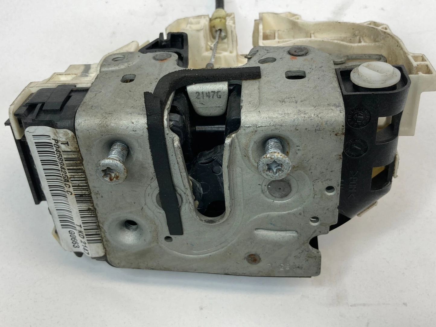 07 08 CHRYSLER SEBRING REAR LEFT DOOR LOCK LATCH RELEASE ACTUATOR P04589425AC