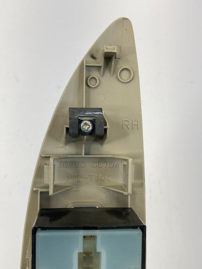 2007 2008 Infiniti FX35 Front Right Side Door Window & Lock Switch 80960-CL70A