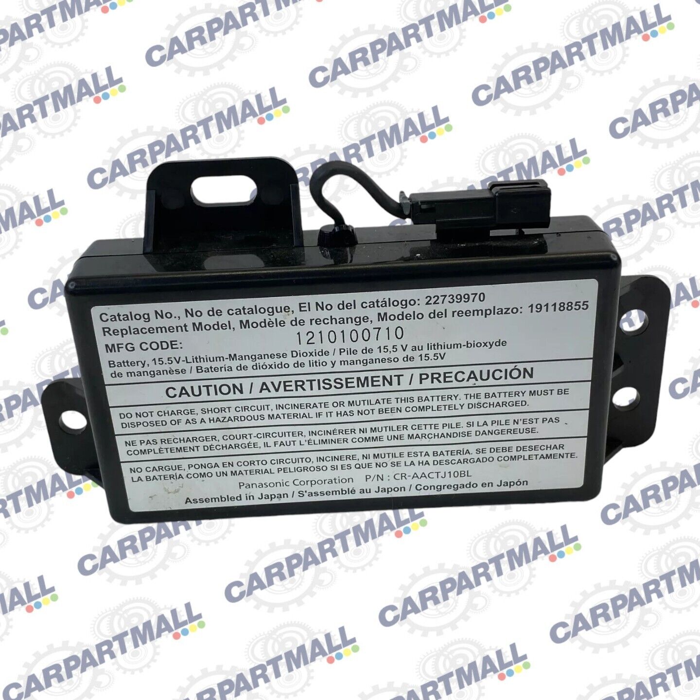 2012-2018 Chevrolet Sonic Onstar Communication Interface Module Battery 22739970