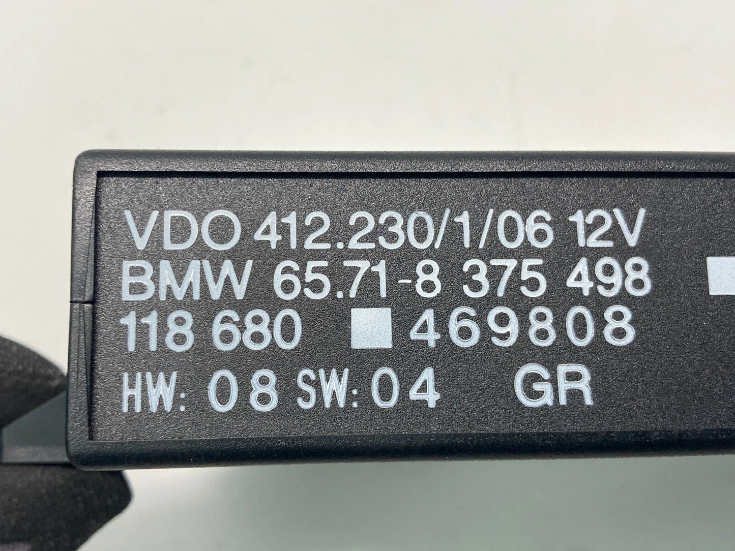 96-99 BMW 3-SERIES 328I VDO CRUISE CONTROL MODULE CONTROLLER UNIT 65718375498