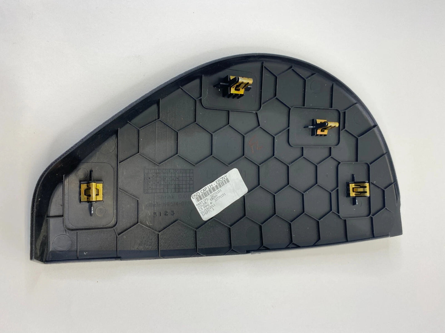 09-17 CHEVROLET TRAVERSE DASH INSTRUMENT PANEL LEFT END CAP COVER 22771151