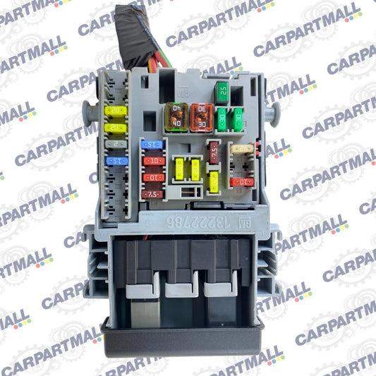 2011 12 13 2014 CHEVROLET CRUZE 1.4L L4 AT INTERIOR DASH FUSE BOX RELAY 13222786