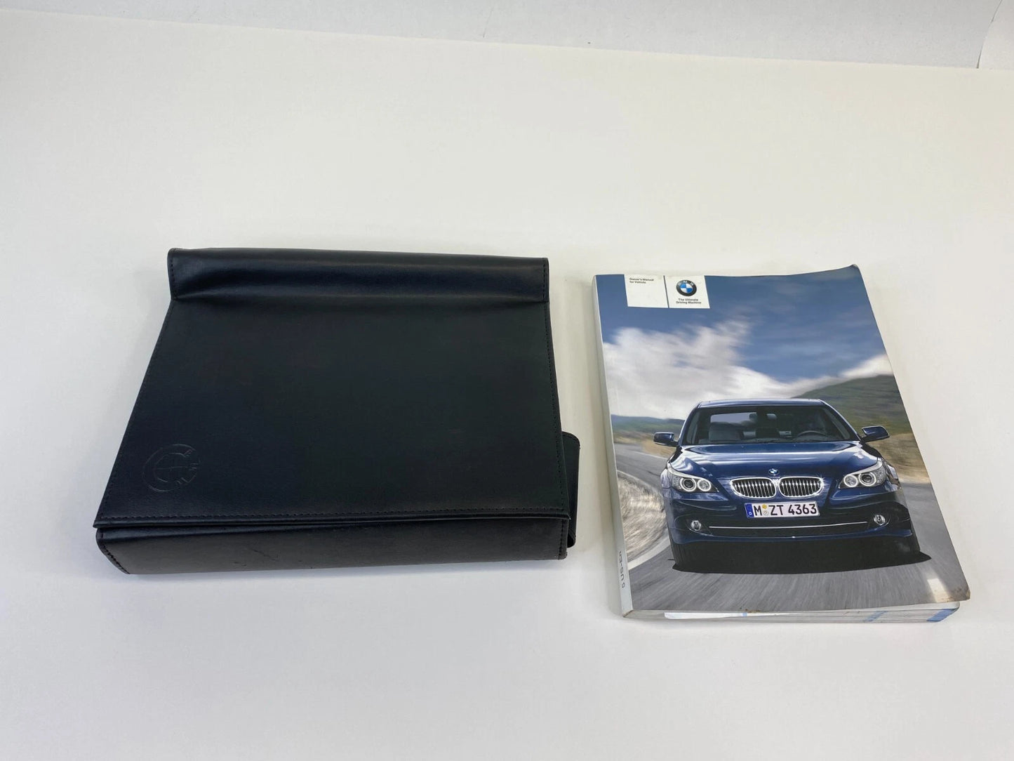 2008 08 BMW 550I OWNER'S OWNERS MANUAL GUIDE BOOK W/ CASE OEM