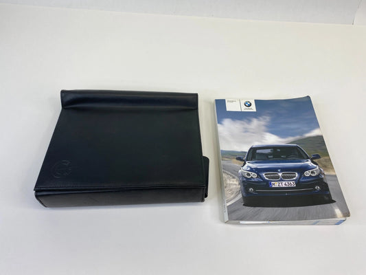 2008 08 BMW 550I OWNER'S OWNERS MANUAL GUIDE BOOK W/ CASE OEM