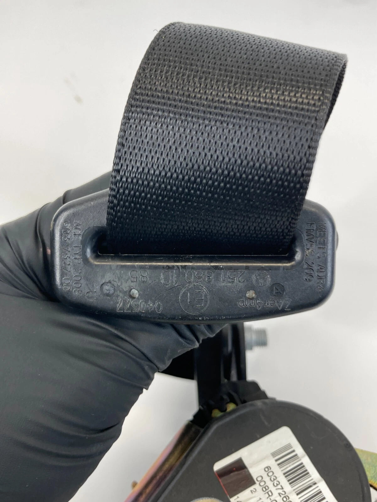 2006 2007 MERCEDES-BENZ ML500 FRONT RIGHT PASSENGER SIDE SEAT BELT RETRACTOR OEM