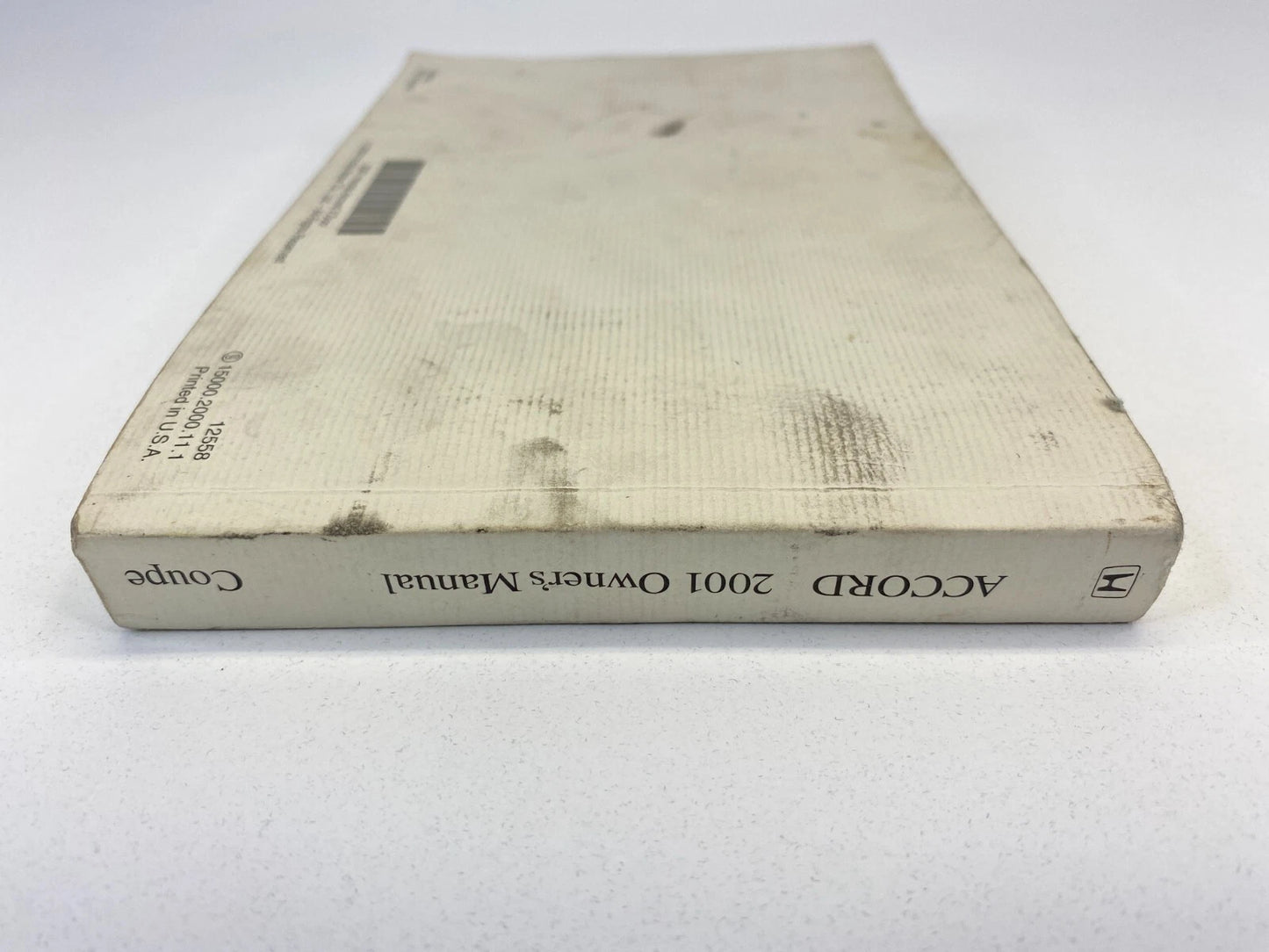 2001 HONDA ACCORD 2-DOOR OWNERS MANUAL HANDBOOK BOOK OEM