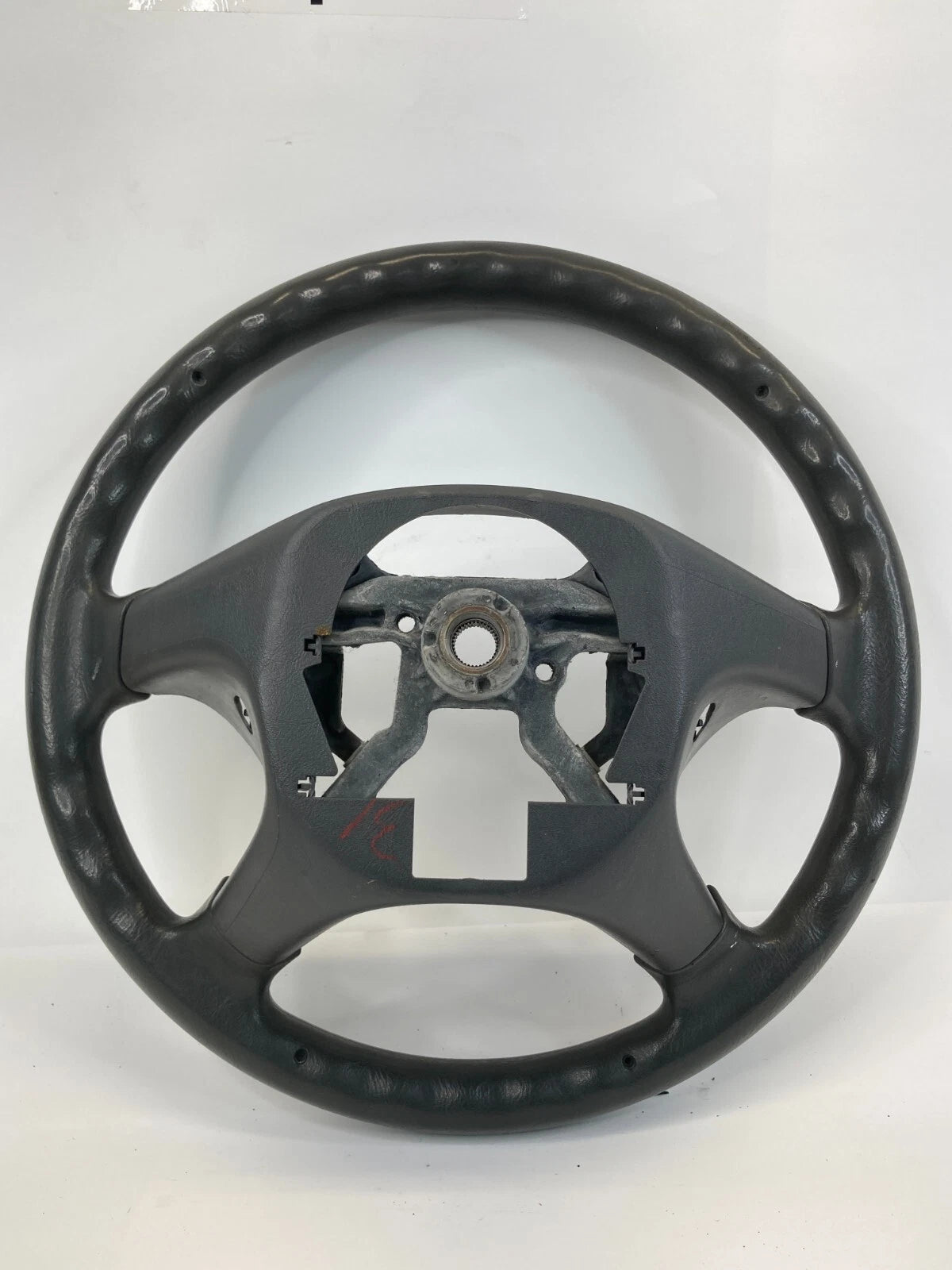 1997-2003 MITSUBISHI MONTERO SPORT STEERING WHEEL ASSEMBLY GREY OEM