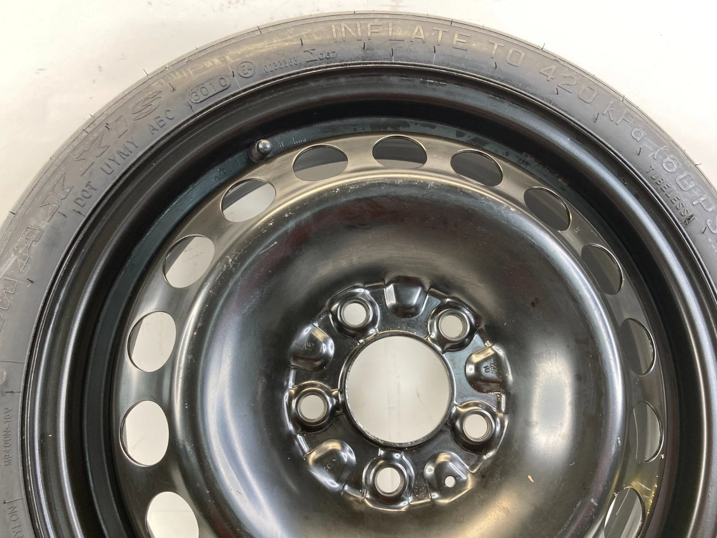 2004-2012 CHEVROLET CHEVY MALIBU SPARE TIRE COMPACT DONUT WHEEL T125/70D16 96M