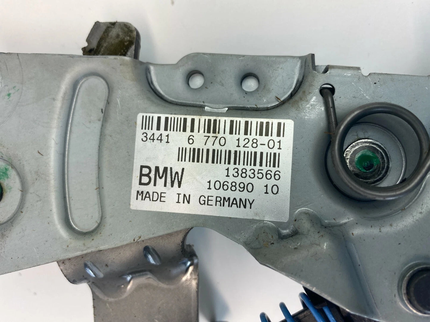 2004-2005 BMW 545I E60 EMERGENCY PARKING BRAKE HANDLE LEVER ASSEMBLY 6770128 OEM