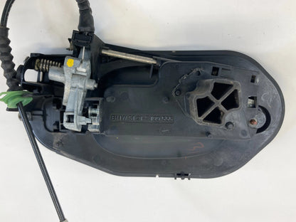 09 10 BMW 535I XDRIVE REAR LEFT EXTERIOR OUTSIDE DOOR HANDLE 51.21-7-199-555 OEM