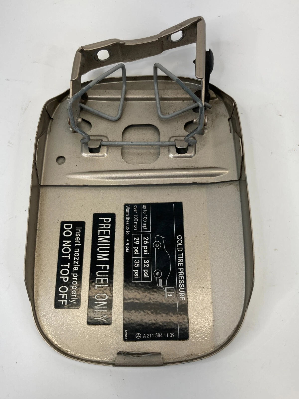 2003-2006 MERCEDES-BENZ S CLASS E500 FUEL FILLER DOOR GAS TANK LID COVER OEM