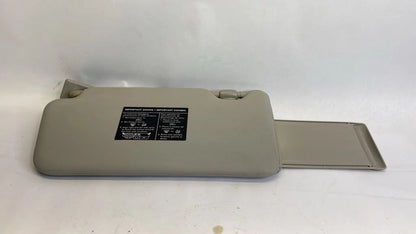 2014 2015 14 15 NISSAN VERSA NOTE LEFT DRIVER SIDE SUN VISOR SUNVISOR GRAY OEM