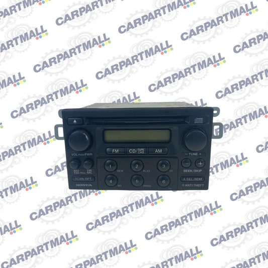 1998-2000 HONDA ACCORD RADIO STEREO AM/FM CD DISC PLAYER ASSY 39100-S84-A210 OEM