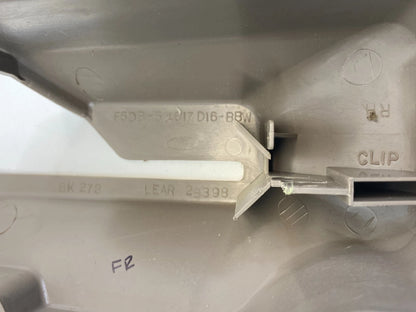 2003-2007 FORD TAURUS RIGHT SIDE FRONT SEAT TRACK COVER TRIM F6DB-54617D16-BB