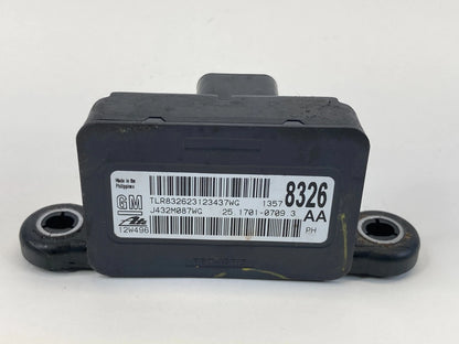 2011-2016 CHEVROLET CRUZE YAW RATE MODULE SENSOR MID CENTER CONSOLE OEM 13578326